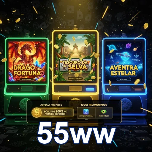 Jogador usando smartphone para apostas no 55ww