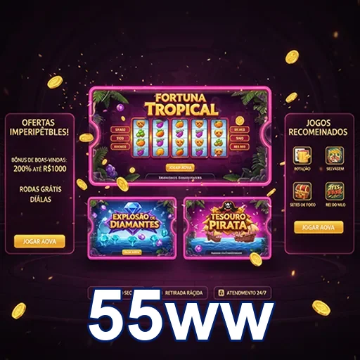 Imagem de jogos da Fortuna Tropical disponível no site 55ww.